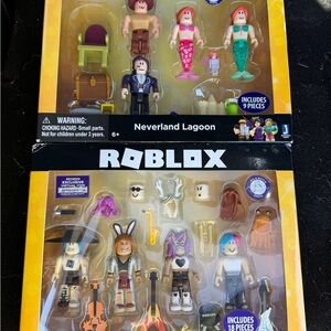 Roblox Adventure Playset with Colorful Figures
